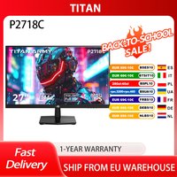 TITAN ARMY P2718C plano, relación de aspecto 16:9, IPS, frecuencia de actualización de 144Hz FHD, monitores de juego, 27 pulgadas, 350cd/m²