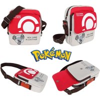 Pokemon Anime Messenger Bag Student Stationery Storage Canvas Handbag Couple Cos Props Cartoon Children's Toys Birthday Gift