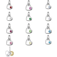 925 Sterling Silver Heart-Shaped Pendant Beads Compatible with Original Bracelet Necklace for Men and Women DIY Jewelry Gifts