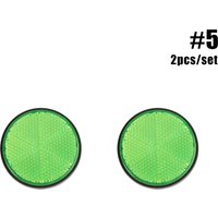AliExpress NONE Oval&Round Night Reflectors Flashing Bicycle Reflect Accessories Safety Warning Light Wheel Rim Reflective Bike Spoke Reflector