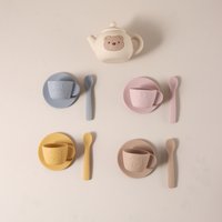 13pcs Tea Play Set Toy Children Pretend Play Food Learning Role Play Game Early Educational Toys