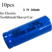 AliExpress SNQP 10280 260mAh 3.7V Rechargeable Li-ion Battery High Capacity for Electric Toothbrush/Shaver/Car Alarm Long Cycle Life