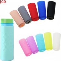 1PC 6CM Straight Silica Gel Cup Cover, Thickened anti-skid Cover, Round Glass, Insulation Cup, Scratch And Fall Protection Cover