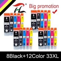 Cartouche d'encre 20PK Compatible pour EPSON 33XL 33, pour imprimante T3351 T3361 Expression Premium XP 530 540 630 640 635 645 830 900