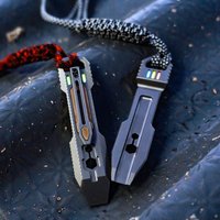 EDC Titanium alloy Brass Crowbar Pry Bar tools Hand Outdoor Camping Gear EDC Multifunction Tools Gift Collection