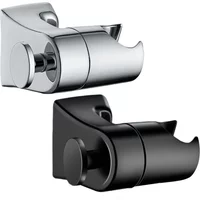 Zinc Alloy Handheld Shower Head Wall Mount Bracket Bathroom Nozzle Fixed Base Shower Head Holder 360° Adjustable Shower Bracket