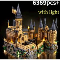 Micro Particles Magic Castle Medieval Architecture Building Set DIY Assembly Bricks MOC Model Holiday Gift For Adults And Kids