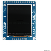 1.8 Inch Serial SPI TFT LCD Module 128x160 Display PCB Adapter IC Dot Matrix 3.3V 5V IO Inerface Cmmpatible For Arduino