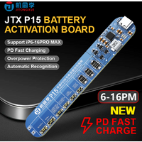 JTX P15 Battery Activation Board With PD Fast Charging Activated Battery in Seconds for iPHONE 6-16PM Overvoltage Protection