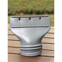 Flat Hose Adapter Exhaust Fan Nozzle Air Conditioning Hose Adapter Window Air Vent Connector Exhaust System Accessorie 130mm Dia