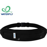 WATERFLY Belt Bag Fanny Pack Running Waist Pack Sport Workout Exercise Fitness Runner Belt For Men Women Jogger Slim Waistband