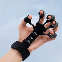 5-finger Hollowed-out Finger Trainer Finger Puller Wrist Puller Basketball Correctioner Finger Training Equipment