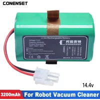 14.4V 3200mAh Replacement Battery For ILIFE A9 A80 Max A7 A4s Pro A4s V7s Plus Robot Vacuum Cleaner Accessories Parts