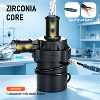 12V DC Submersible Water Pump 1200L/H High Flow Brushless Circulation Pump with 3M Head for Smart Toilet and Aquarium Use