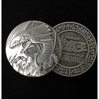 DIY homemade Yu-Gi-OH! Embossed 25th Anniversary Black Magician Girl Blue-Eyes White Dragon Metal Coin Key Necklace Pendant