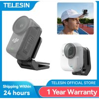 TELESIN Magnetic Quick Release Cap Hat Clip Mount Adjustable Angle For DJI OSMO Nano Insta360 Go Ultra Action Camera Accessories