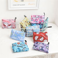 New HelloKitty Shopping Bag Portable Folding Large Capacity Eco-Friendly Sanrio Supermarket Shopping Bag Totebag Gift