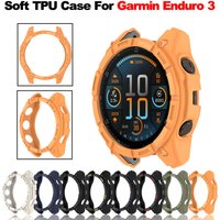 TPU Protective Case For Garmin Enduro 3 Smart Watch Accessories Strap Silicone Cover Cases For Garmin Enduro3 Bumper Protector