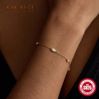 ROXI 925 Sterling Silver Horse Eyes Opal Pendant Classic Bracelet For Women Elegant Luxury Valentine's Day Anniversary Gifts