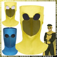 Fancy Dress Cartoon Invincible Mark Grayson Mask Cosplay For Men Headwear Superhero Costume Accessories Halloween Man Props