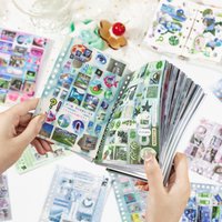Dreamcore Sticker Books Time Reshaping Theme DIY Sticker For Journaling Scrapbooking Card Decoration