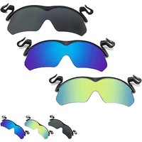 Adjustable Clip Cap Sports Sunglasses Flip-Up Cover UV Protection Polarized Sunglasses Clip On Hat Cycling Goggles