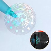 The Round Transparent Sticker Tamper evident Labels High Security Stickers Void Label Warranty seal Holographic Stickers 0.8inch