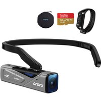 Ordro EP7 Digital Camera Head Wearable Motorcycle Vlog Camcorder 4K 60FPS with Remote Control for YouTube Videos