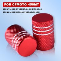 Tire Valve Caps Aluminum Wheel Valve Cover for CFMoto 450MT 800MT CF Moto 450 800 MT 450SR 650MT CLX700 650NK 450NK MT800 650GT