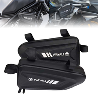 Waterproof Hard Shell Triangle Motorcycle Side Pocket Bag Multifunctional Electric Bicycle Hanging Bag for Universal Motorcycles