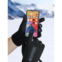 AliExpress Winter Gloves Women Cycling Bike Thermal Fleece Cold Resistance Wind Waterproof Bicycle Warm Outdoor Running Skiing Mittens