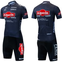 AliExpress 2025 Pro Team New Bicycle Short Sleeve Alpecin Maillot Ciclismo Summer Breathable Cycling Clothing Sets Men Cycling Jersey Suit