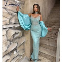 2 Designs Women Prom Dresses Mermaid Strapless Sleeveless Cocktail Dresses Wedding Party Dresses Vestidos De Cóctel Customized