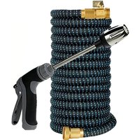 Expandable Hose Gun Magic Hose High-Pressure Spray Gun for Car Wash Garden Irrigation Portable Adjustable Multi-Functional Long