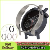 For CMF BY NOTHING Watch3 Pro PC Protective Case Half Cover Protective Bumper PC Hollow Protector Cover For Nothing Watch 3 Pro