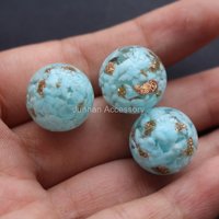 10pcs 10 12 14 16mm Lampwork Glass Beads Round Fashion Beads With Gold send Multi-color for jewelry Bracelet Necklace making