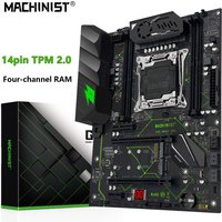 MACHINIST X99 MR9A PRO Motherboard Support TPM2.0 Interface LGA 2011-3 Xeon E5 V3 V4 CPU DDR4 Four channel RAM NVME M.2 *2 ATX