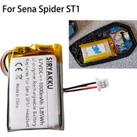Replacement Battery For Sena Spider ST1 Motorcycle Bluetooth Headset , Helmet intercom 3.7V 1000mAh