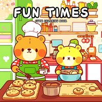 FUN TIMES Bold-easy Patterns Coloring Book for Adults Cute Drawing Book Perfect Gift for Party and Birthday
