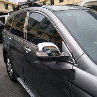 For Honda CRV CR-V 2007 2008 2009 2010 2011 ABS Chrome Rearview mirror cover trim Back Up mirror protector frame accessories