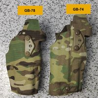6354DO Tactical Holster for G17 G19 Compatible With X300 Lights Leg Shroud Drop Holster QLS Quick Mount Adapter