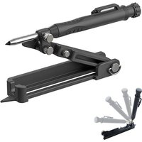 Multi-function Scribing Tool Construction Pencil Aluminum Alloy Scribe Tool with Deep Hole Pencil DIY Woodworking Scribe Gauge