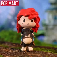 POP MART Disney Princess Exclusive Ride Series Mystery Box Cute Anime Action Figure Ornaments Blind Box Toys Girl festival gift