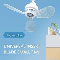 Quiet Rotation E27 Mounted Cooling Fan 85-265V 18W Power for Dormitory Room Home