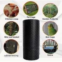 Protective Net Fence Mesh Plastic Protection for Chickens Birds Balconies Safety Net Environmental Protection