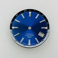 NH34 dial diameter 32mm GS dial BGW9 blue luminescent dial suitable for NH34/NH35 movement mechanical watch parts