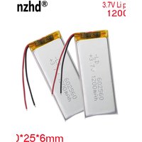 Li 3.7V battery For Tire pressure Recorder battery 1200mAh 602560 602565 603060 653060 802560