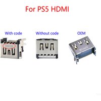 1PCS/Lot HD Interface For PS5 HDMI-Compatible Socket Jack For Playstation 5 HDMI Port Connector