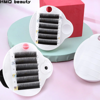 3-in-1-Palette für falsche Wimpern, Ständer, Pad, Palettenverband, Wimpernhalter, handgetragen, verstellbare Wimpernverlängerung, Make-up-Tools
