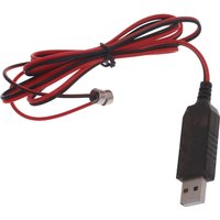 Magnetic USB Charging Cable Cord for 18650 26650 14500 16340 Rechargeable Batteries Universal Magnetic Charger Wire